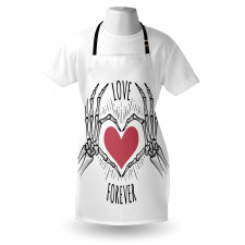 Scary Hands Love Forever Apron