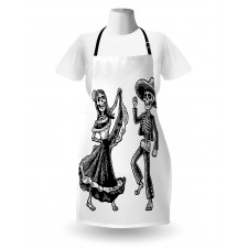 Day of the Dead Dancing Apron