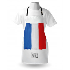 Simplistic Watercolor Flag Apron