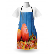 Fruit and Fall Leaf Apron