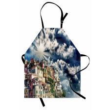 Mediterranean Coast Houses Apron