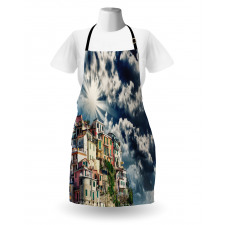 Mediterranean Coast Houses Apron