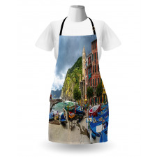 Italian Village House Boat Apron