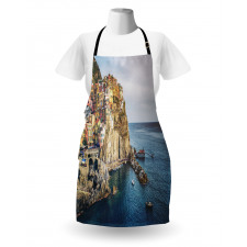 Manarola Village Panorama Apron