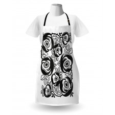 Flourish Motif Apron