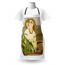 Traditional Slavic Girl Apron