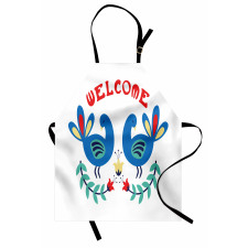 Ornamental Welcome Apron