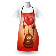 Whimsical Turd Love Apron