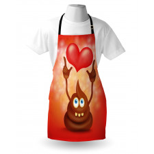 Whimsical Turd Love Apron