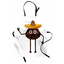 A Funny Mexican Turd Apron