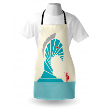 Trojan Horse Greek Male Apron