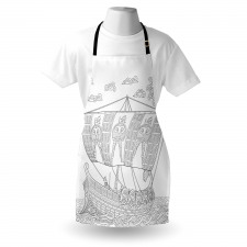 Uncolored Galley Apron