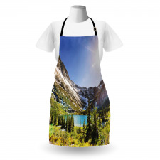 Peaceful Nature Scene Montana Apron