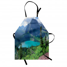 Grinnell Lake and Mountains Apron