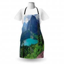 Grinnell Lake and Mountains Apron