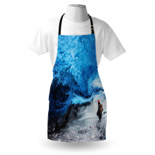 Traveler Man in Ice Cave Apron