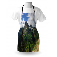 Panoramic Spring Landscape Apron