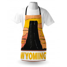 Simplistic Mountain Apron