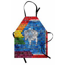 Equality State and Gay Flag Apron