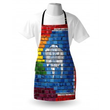 Equality State and Gay Flag Apron