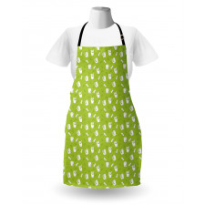 Alcohol Culture Pattern Apron