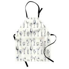 Alcohol Beverages Cocktails Apron