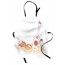 Mexican Soup Bottle Guitar Apron