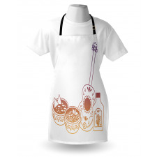 Mexican Soup Bottle Guitar Apron