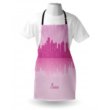 Pastel Silhouette Apron