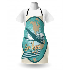 Bon Voyage and Retro Plane Apron