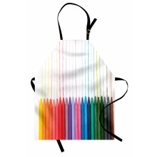 Color Scale of Paint Craft Apron