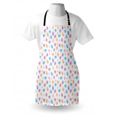 Pastel Paint Strokes Apron