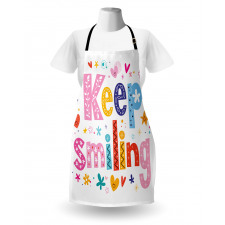 Vivid Keep Smiling Apron