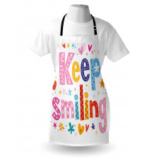 Vivid Keep Smiling Apron