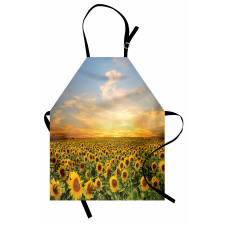 Blooming Farm at Sunset Apron
