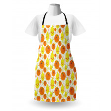 Cheerful Lemon and Orange Apron