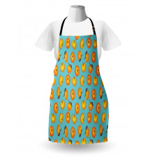 Drawn Mandarins Apron