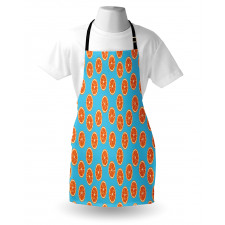 Exotic Citrus Fruit Round Apron