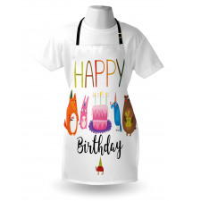 Cake Animal Friends Apron