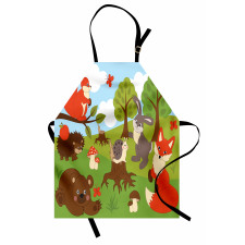 Woodland Fauna Apron