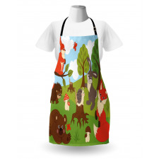 Woodland Fauna Apron