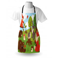 Woodland Fauna Apron