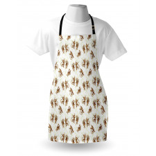 Cheerful Monkeys Apron