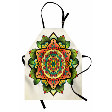 Floral Medallion Ornate Apron