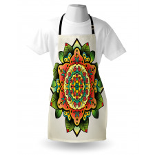 Floral Medallion Ornate Apron