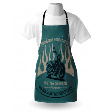 Retro Motorcycle Club Apron