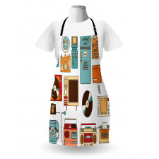 Vintage Electronics Art Apron