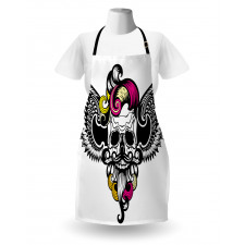 Crazy Design Skull Apron