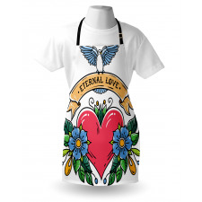 Eternal Love Flora Heart Apron