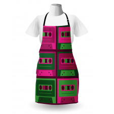 Cool Vintage Cassettes Apron